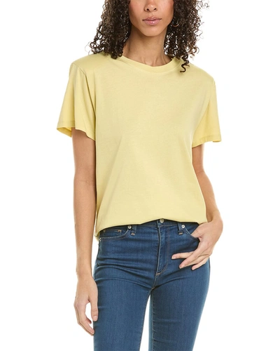 Shop Iro Galyla T-shirt In Yellow