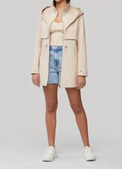 Shop Soia & Kyo Enora Jacket In Sand In Beige