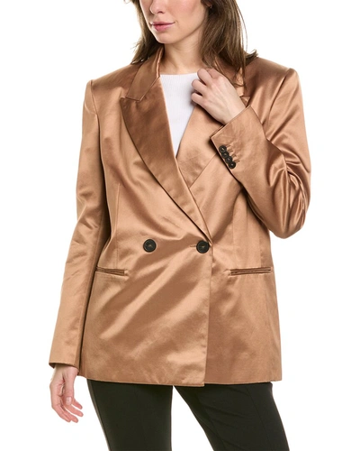 Shop Iro Jacket Blazer In Gold