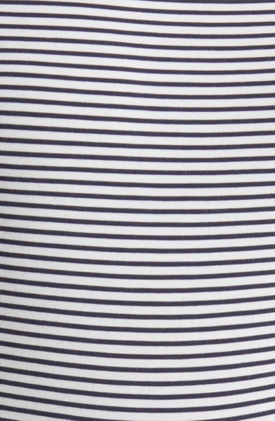 Shop Rag & Bone Luca Stripe Long Sleeve Top In White/ Black