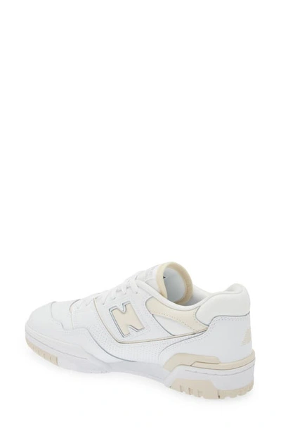 Shop New Balance 550 Basketball Sneaker In White/ Linen