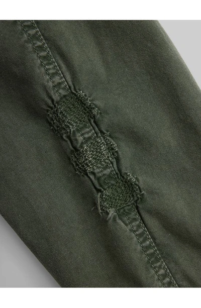 Alpha Industries L-2b Rip & Repair Bomber Jacket In Green