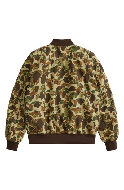 Alpha Industries L-2b Skymaster Gen Ii Water Resistant Bomber Jacket In Green Frog Skin Camo