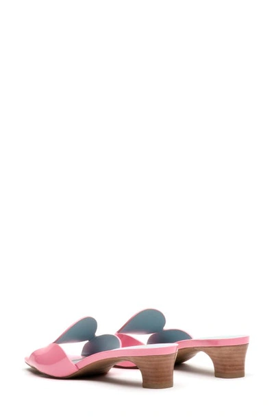 Frances Valentine Sandy Slide Sandal In Pink