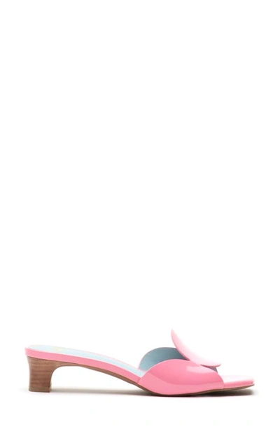 Frances Valentine Sandy Slide Sandal In Pink