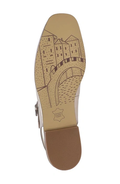 Bella Vita Women's Andie Mary Jane Flats In Champagne Leather