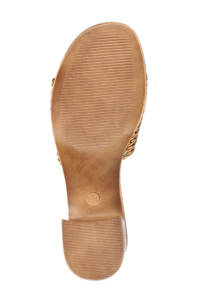 Shop Bella Vita Eni-italy Slide Sandal In Tan Woven