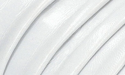 Shop Bella Vita Rya-italy Slide Sandal In White Italian Leather