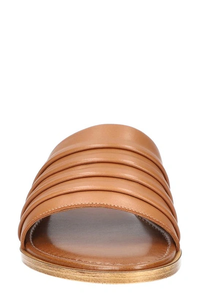 Shop Bella Vita Rya-italy Slide Sandal In Whiskey Italian Leather
