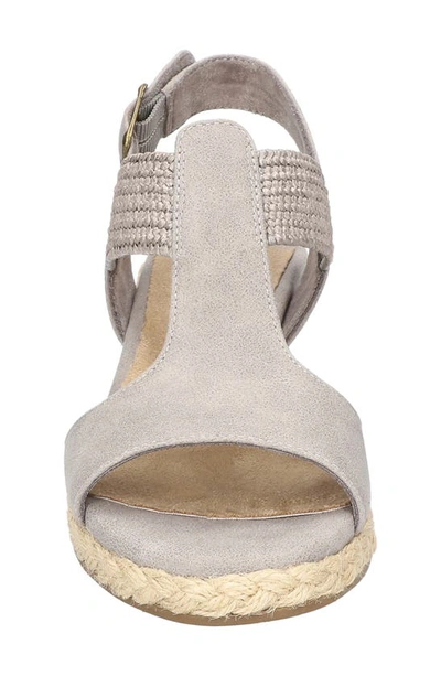 Shop Bella Vita Zayla Wedge Sandal In Grey
