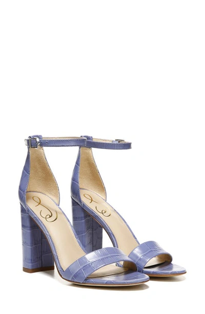 Shop Sam Edelman Yaro Ankle Strap Sandal In Violet