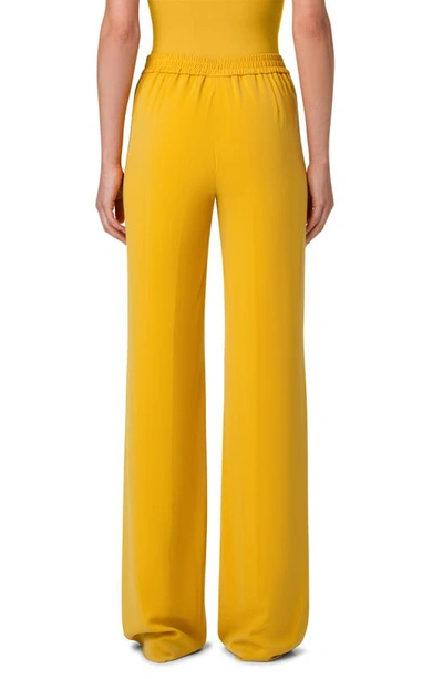 Shop Akris Punto Marla Flare Pants In Sun