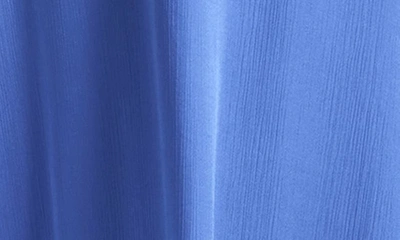 Sachin & Babi Kayla Crinkle Georgette Gown In French Blue