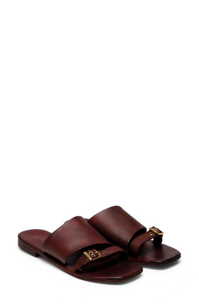 Shop Free People Mila Slide Sandal In Coconut Shell