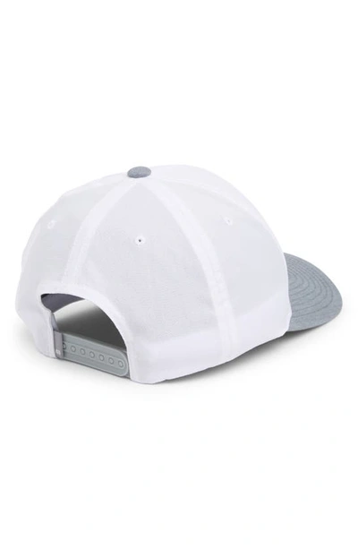 Shop Travis Mathew Coral Baseball Cap In White