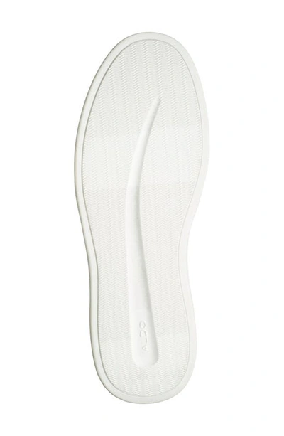 Aldo Ronan Sneaker In White Syn Pebble