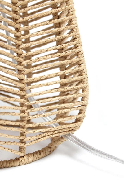 Shop Lalia Home Rope Woven Table Lamp In Natural