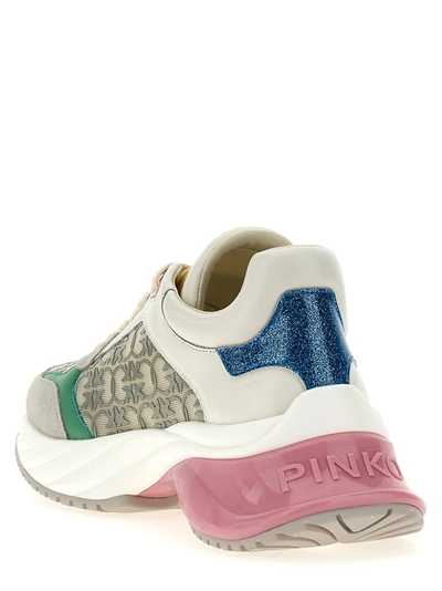 Shop Pinko Ariel Sneakers Multicolor