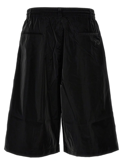 Shop Y-3 Bermuda Shorts With Side Bands Bermuda, Short Black