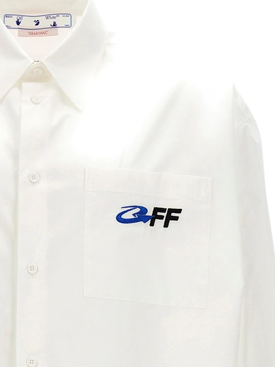Shop Off-white Exact Opposite Shirt, Blouse White