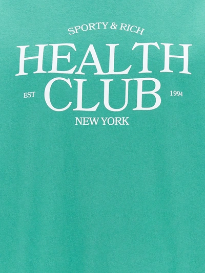 Shop Sporty And Rich Health Club Sweatshirt White