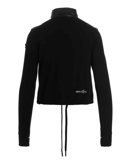 Shop Moncler Logo Jacket Coats, Trench Coats Black