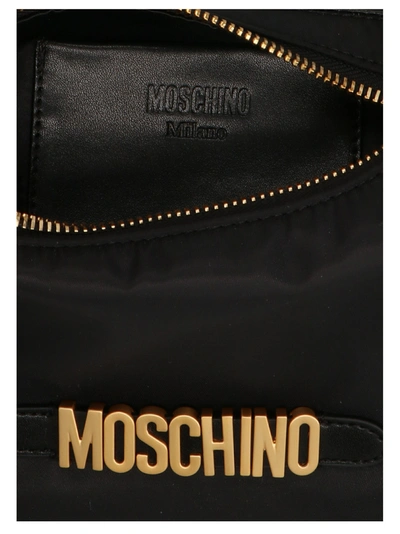 Shop Moschino Logo Shoulder Bag