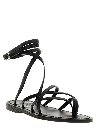 Shop K.jacques Saint Tropez Zenobie Sandals Black