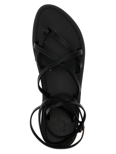 Shop K.jacques Saint Tropez Zenobie Sandals Black