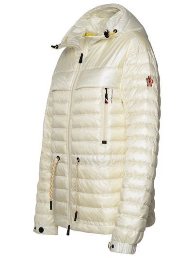 Moncler Eibing' White Polyamide Down Jacket In White