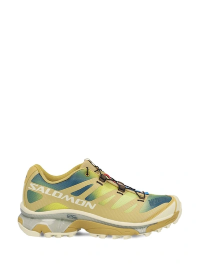 Shop Salomon Sneakers In Southern Moss/transparent Yell