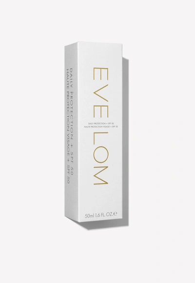 Eve Lom Daily Protection Spf 50 Sunscreen 50 ml Unisex In White