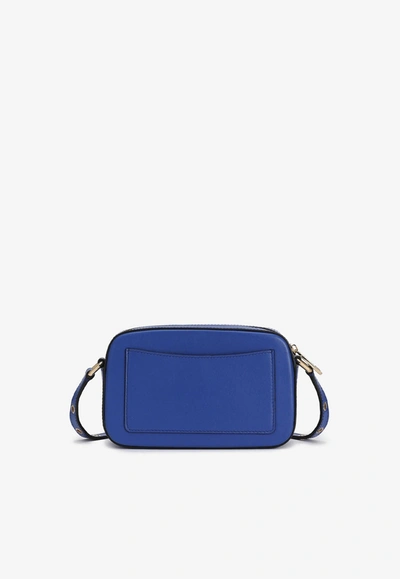Dolce & Gabbana Dg 3.5 Crossbody Bag In Calf Leather In Royal Blue
