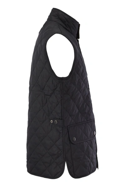 Shop Barbour Lowerdale - Quilted Vest In Blue
