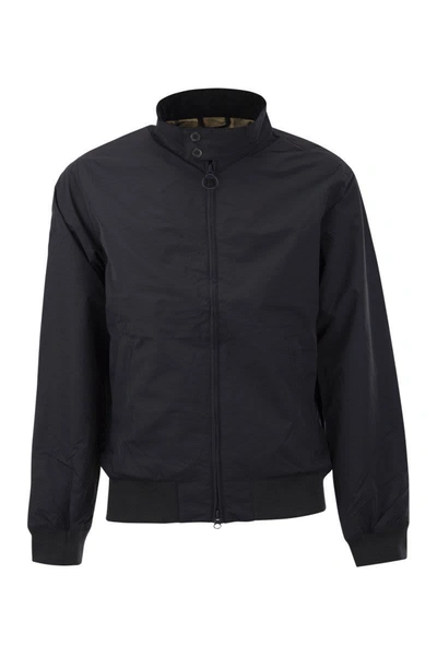 Shop Barbour Royston - Casual Bomber Jacket In Navy