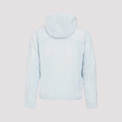 Shop C.p. Company Chrome-r Hooded Jacket In Blue