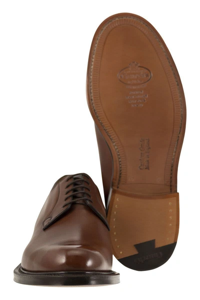 Church's Whole Cut Brown Derby With Artisanal Hand-stitching