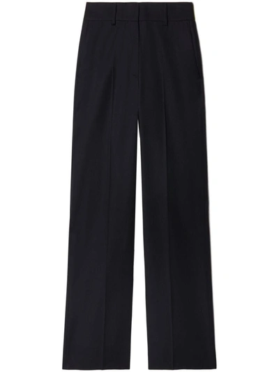 Shop Off-white Formal Over Wool Trousers In Black
