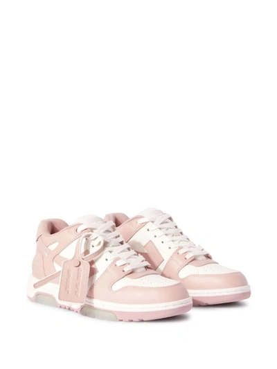 Shop Off-white Out Of Office Sneakers In Pink
