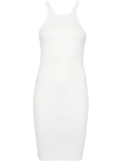 Shop Rick Owens Drkshdw Cotton Tank Dress In White