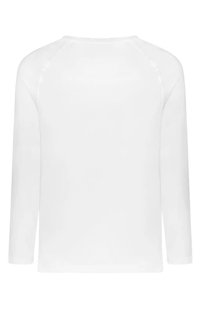 Shop Hurley Crossover Long Sleeve Graphic T-shirt In White Traditional