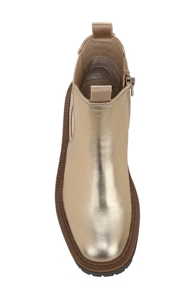 Sam Edelman Kids' Laguna Chelsea Boot In Gold Leaf