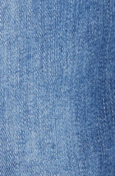 Shop Frame Braided Waistband Wide Leg Jeans In Daphne Blue Clean