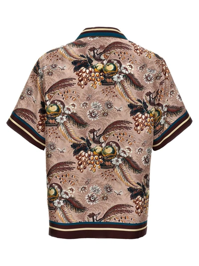 Shop Etro Printed Silk Shirt In Multicolor
