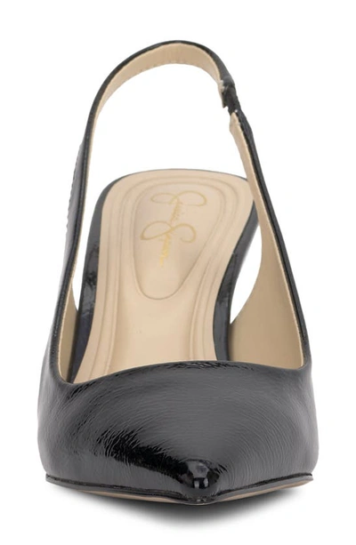 Jessica Simpson Souli Slingback Pointed Toe Pump In Black