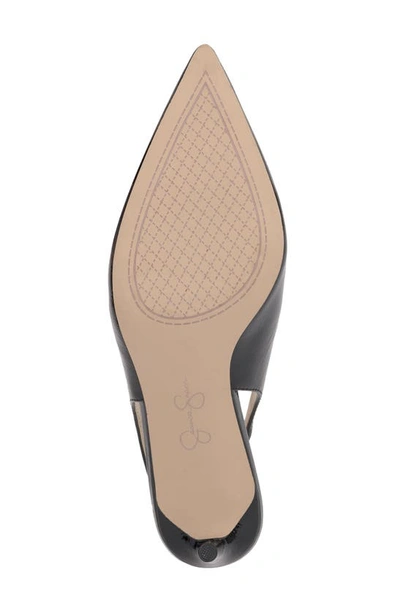 Jessica Simpson Souli Slingback Pointed Toe Pump In Black