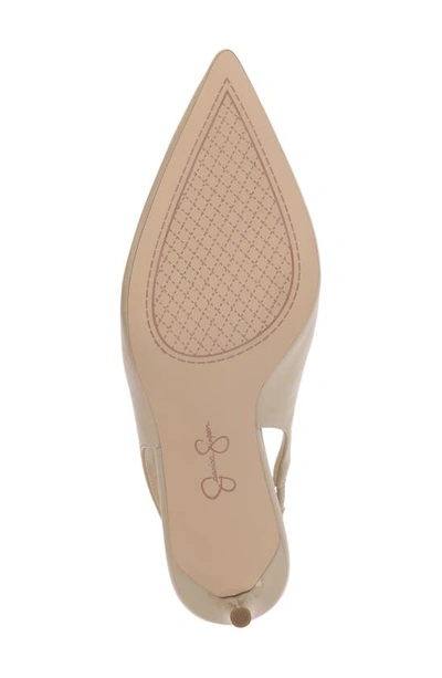 Jessica Simpson Souli Slingback Pointed Toe Pump In Stormy Grey