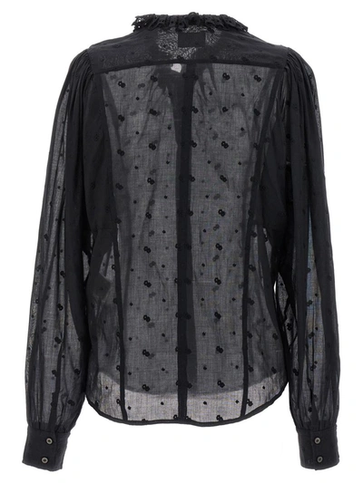 Shop Isabel Marant Étoile 'terzali' Shirt In Black