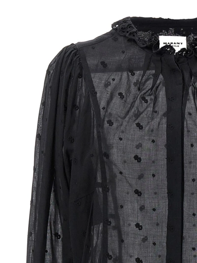 Isabel Marant Étoile Blusa Terzali In Black