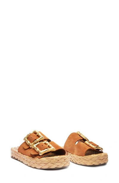 Shop Schutz Enola Rope Platform Sandal In Miele